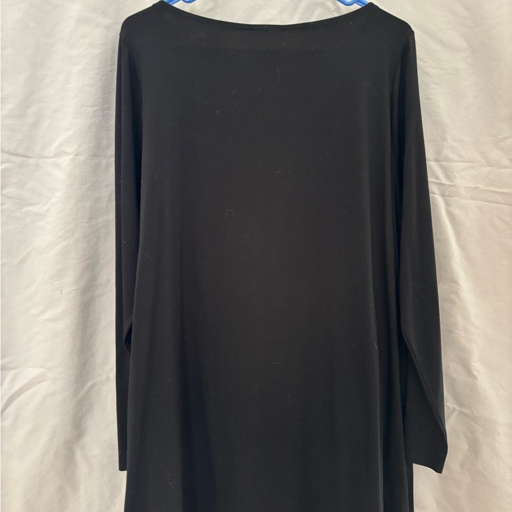 Eileen Fisher Black Long Sleeve Tunic - NWT